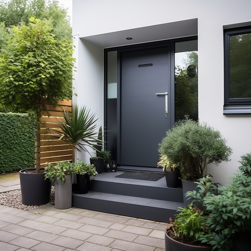  A Guide to Choosing Scandinavian Modern Minimalist Entry Doors