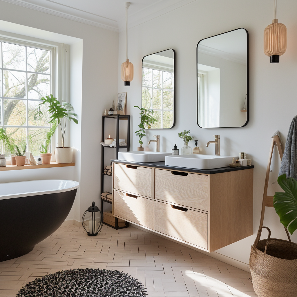 A Guide to Choosing Nordic-style Bathroom Cabinets